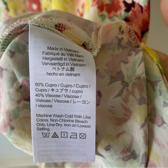 J. Crew Alicia Cupro-blend Racerback Slip Dress In Painterly Floral - Picture 13 of 14